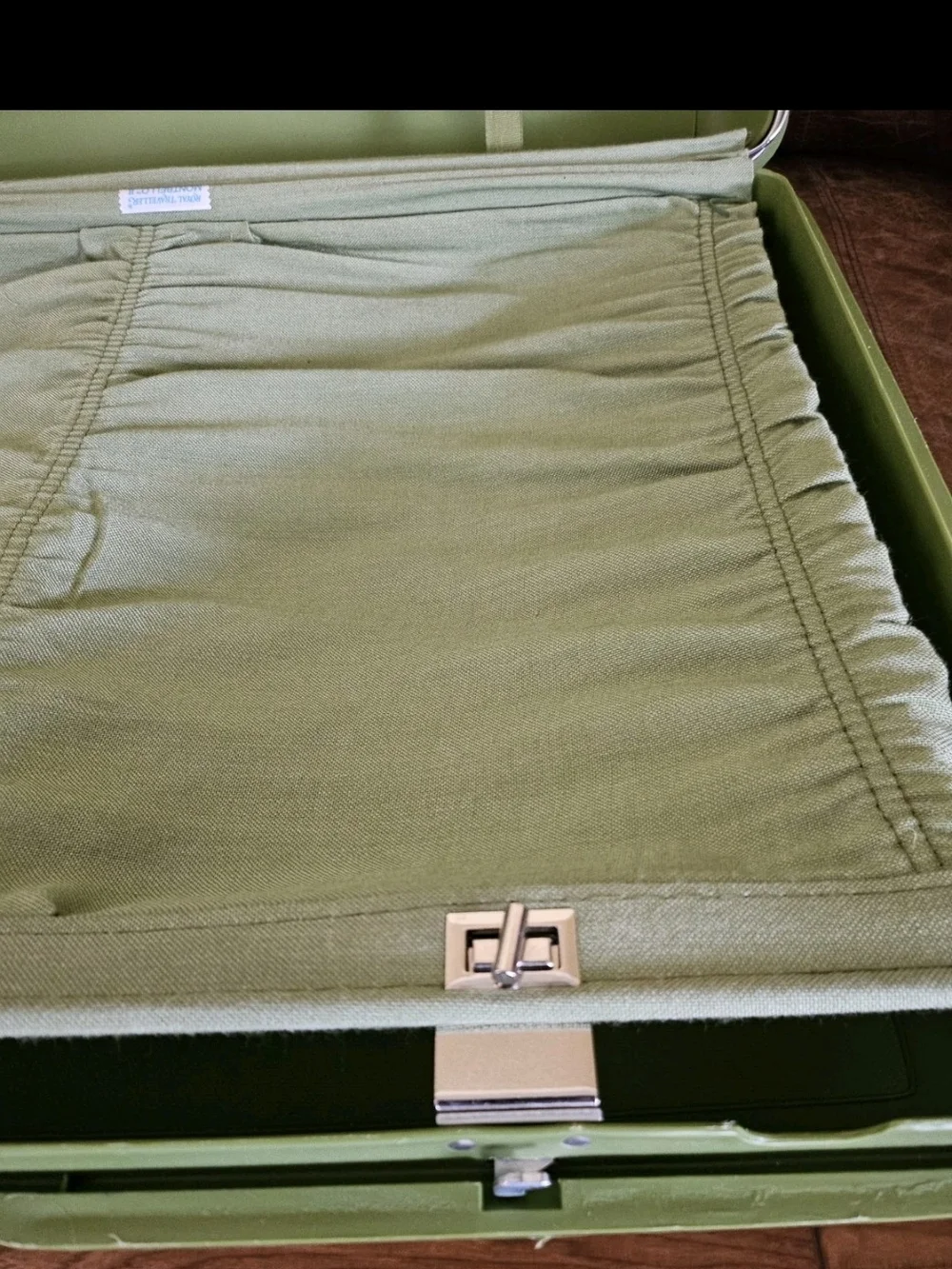 Vintage Samsonite Green Luggage Set